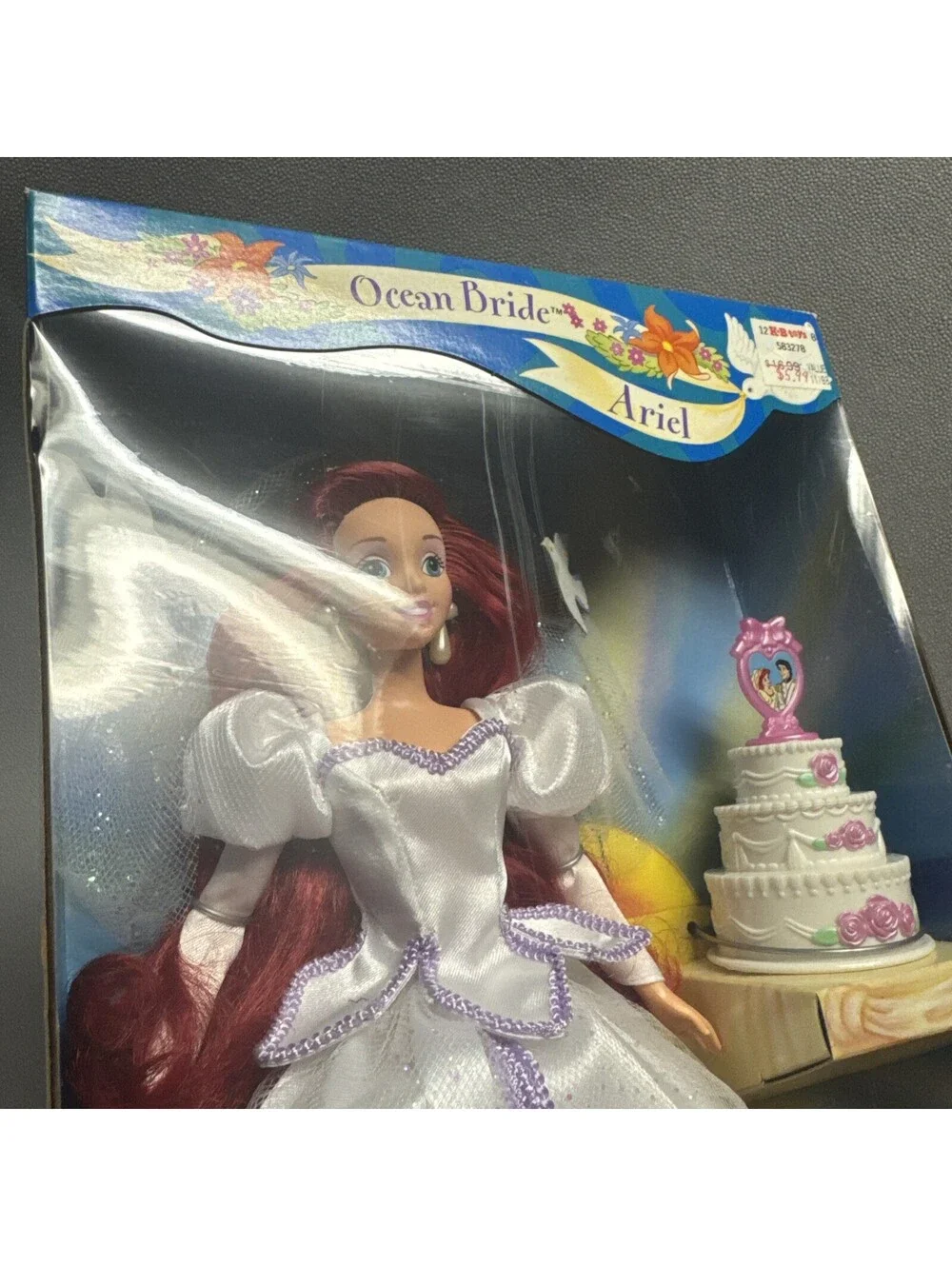 Mattel ariel’s box
